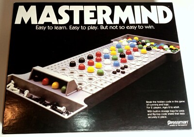 1981 Pressman MASTERMIND Game -  Complete - Nice Condition