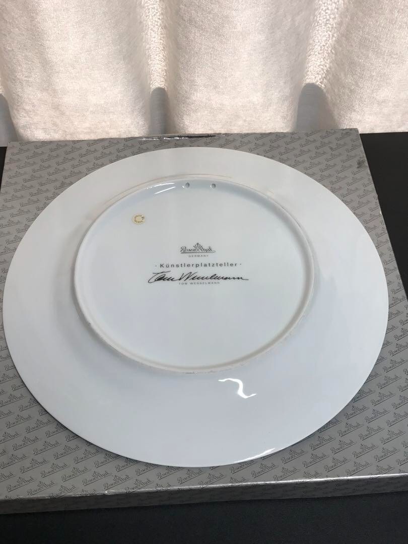 Rosenthal Vintage Tom Wesselman Decorative Plate 31Cm USED F/S | eBay