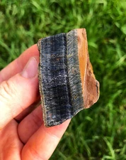 Raw Blue Tigers Eye Stone, Natural Blue Tigers Eye from South Africa