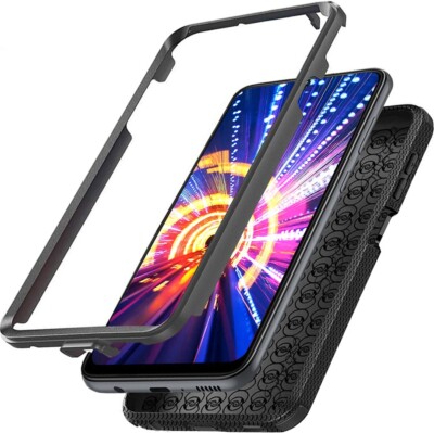 SHOCKPROOF RUGGED REFINED Military SLIM Tough HYBRID TANK ARMOR Phone Case Cover