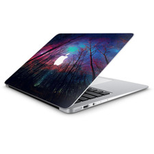 Skin Decal Wrap for Macbook Air 13 Inch 13" - Galaxy Sky through Trees Forest