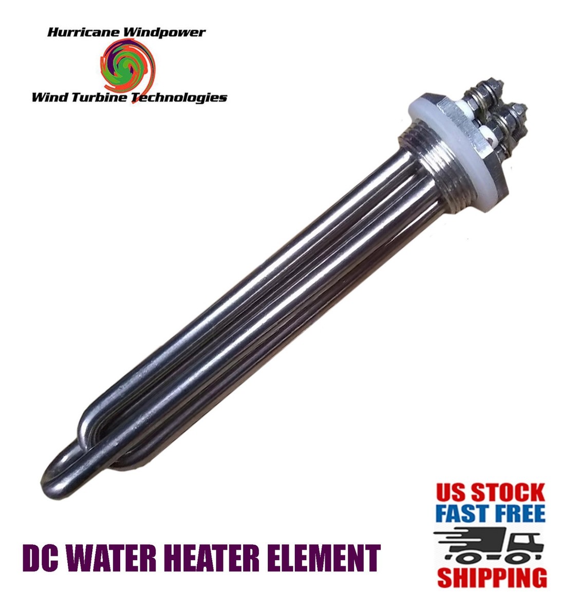 DC Water Heater Element 12 Volt 600 Watt for Wind Generator Turbine Solar  Energy | eBay