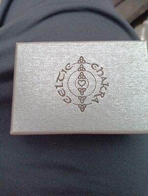 Chakra, Keltenkreuz Anhänger an Kette, 7 Chakra Steine (Heilung) (NEU)