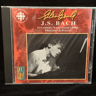 BACH Goldberg Variations - GLENN GOULD piano (1954 CBC rec.) - CBC CD 1995