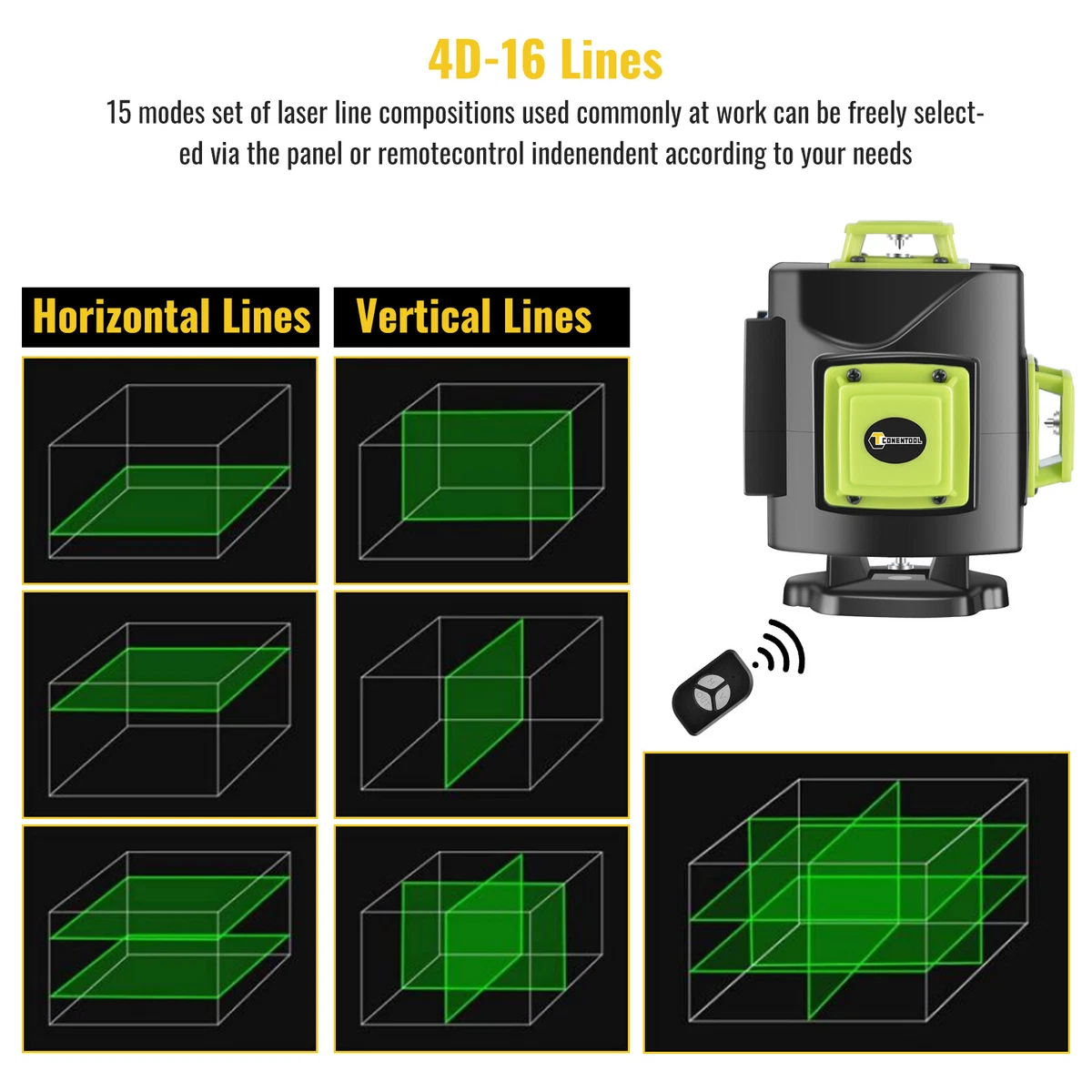 16 clearance line laser