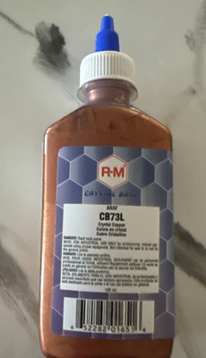 RM Diamont CB73L Crystal Copper 180ML Toner  Crystal Base BASF