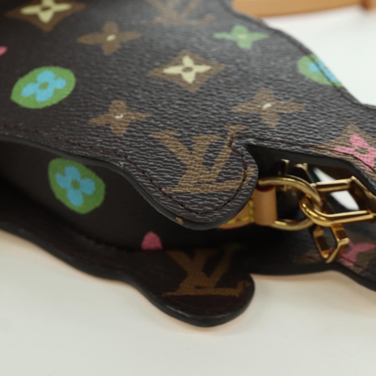 LOUIS VUITTON Monogram Craggy Dog On Strap Shoulder Bag M83342 LV