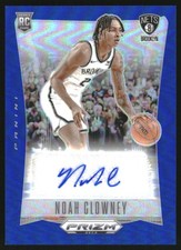 2023-24 Panini Prizm Deca Signatures Prizms Blue Noah Clowney RC Auto /49