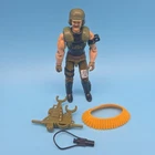 Vintage 1989 G.I. Joe BACKBLAST 3.75" Action Figure V1 With Accesories