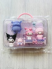 Sanrio My melody Kuromi Friends Figure Doll Set of 6 Official Japan New