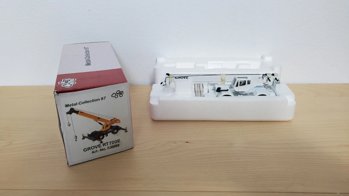 NZG Contemporary Manufacture Diecast Construction Equipment for
