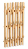 Zeller Wandgarderobe 13827 Aus Bambus, Ca. 25,5 X 3,5 X 50 Cm