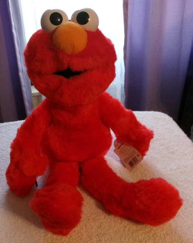Very Nice 1997 Jim Hensen Applause Plush Elmo 18"