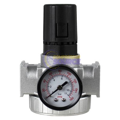 3/8'' Compressor InLine Compressed Air Industrial Regulator Heavy Duty Large Body
