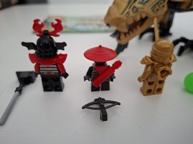 LEGO 70503 NINJAGO GOLDEN DRAGON complete with all minifigures and instructions