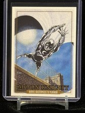 2024 SkyBox Marvel Masterpieces 92 Platinum Moon Knight #51 Leather