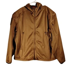 5.11 Tactical hoodie mens 2XL XXL brown Reactor FZ CCW Concealed carry full zip