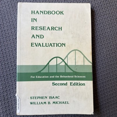 Handbook in Research and Evaluation: A Collection of Principles, Methods, and...