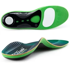 PCS Sole Heavy Duty Arch Support Insoles Size L (Men 10.5-12)-New Open Box
