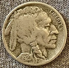 1920-D Indian Head Buffalo Nickel Cents 5C Chief Iron Tail
