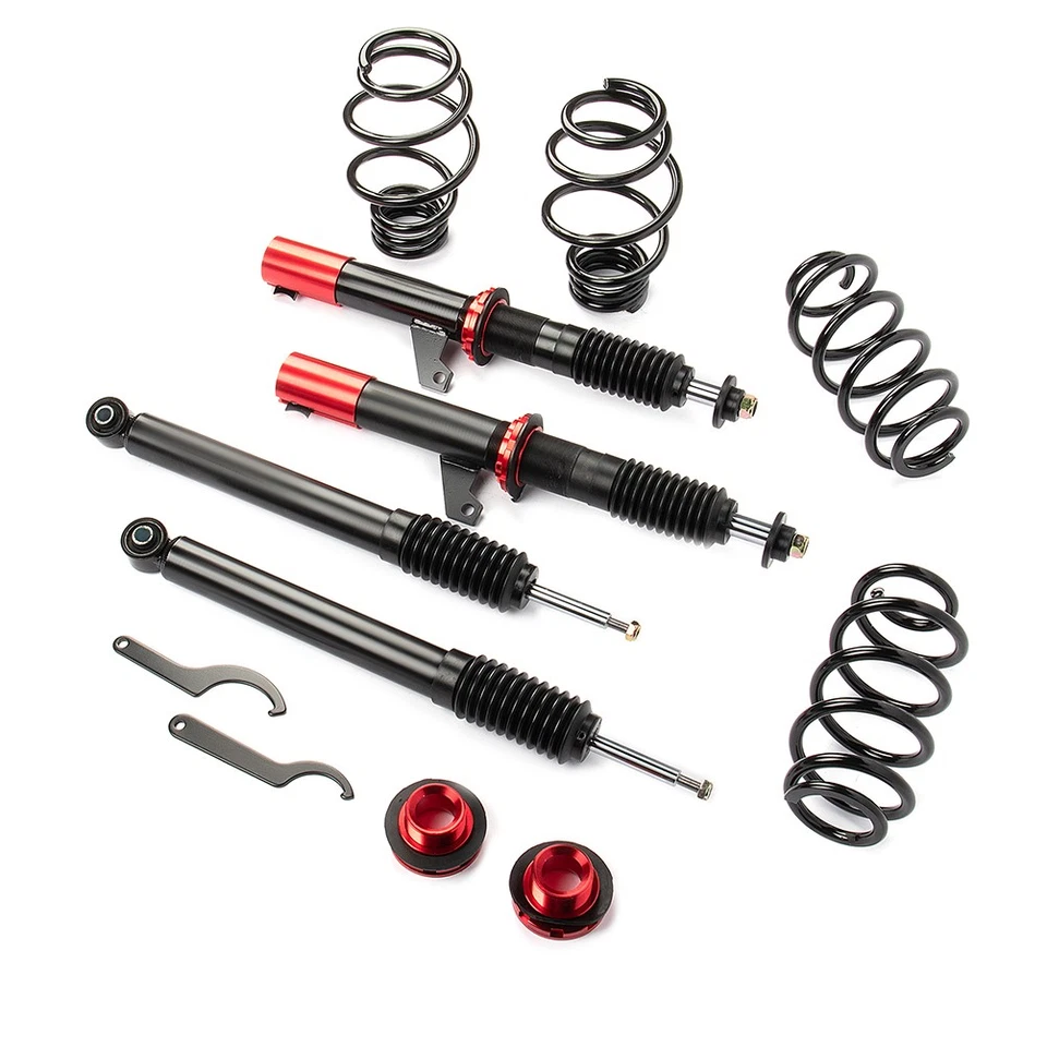 Coilovers Spring Kits Adj Height Shocks Fits VW Jetta Golf GTI R MK6 Suspension Foto 2 de 4