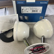 SURE-LITES SRM25DWH Metal Remote, 25 Cover, Double Hd, Wh