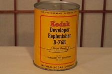 KODAK D-76R DEVELOPER REPLENISHER to MAKE 1 GALLON VINTAGE SEALED CAN