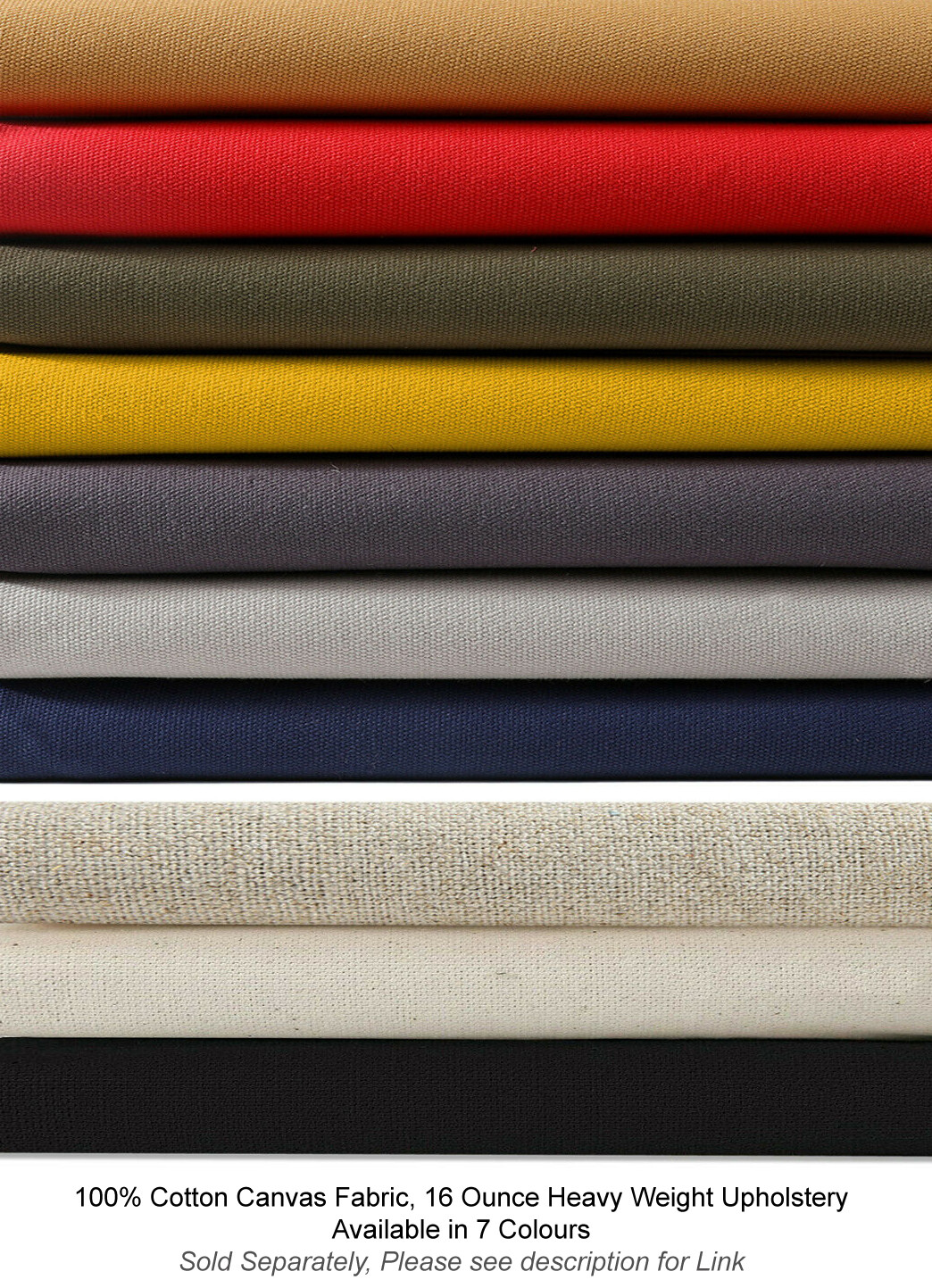 Cotton Canvas Upholstery Fabric Heavy Weight,Ecru Cotton & Linen Cotton