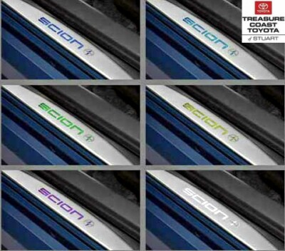 NEW OEM SCION tC 2011-2016 STAINLESS STEEL ILLUMINATED DOOR SILLS