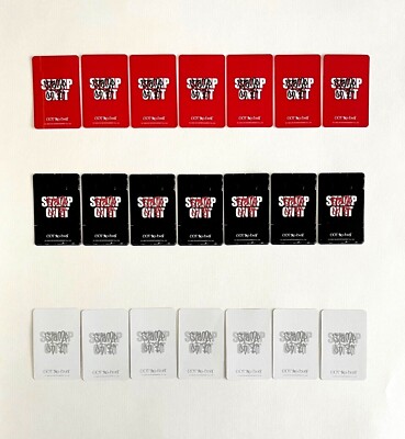 GOT the beat Stamp On It OFFICIAL MD Photocard Trading Card Aespa