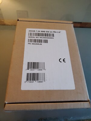 BRAND NEW SEALED IN BOX 250GB 7.2K SATA Hard Drive 3.5'' 8MB IDE ULTRA SAVE BIG