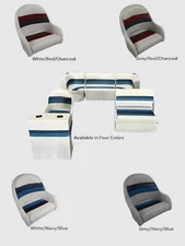 Horizon Manufacturing Premium Pontoon Furniture Set 10 PC Premium 014