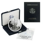 (1) 1996 P 1oz US American Silver Eagle $1 Dollar Proof Bullion Coin w/Box & COA