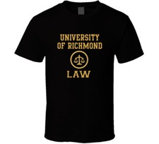 Camiseta de graduado de la Facultad de Derecho de la Universidad de Richmond