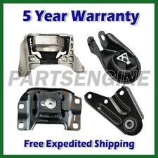 Motor & Transmission Mount Kit 4x For 2010-15 Mazda 3/5/3 Sport 2.5L Auto -K3233