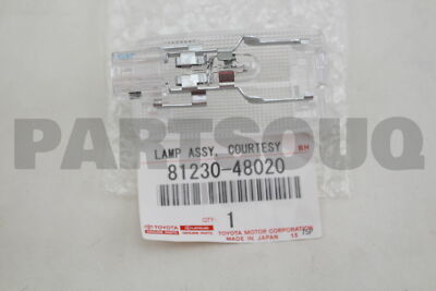 8123048020 Genuine Toyota LAMP ASSY, COURTESY, RH/LH 81230-48020