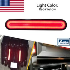 28 LED Flowing Reverse Stop Brake Turn Signal Rear Tail Light Truck Trailer RV