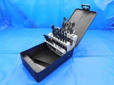 20 PC. PTD TWIST DRILL BIT SET SIZES 1mm - 12.5mm EASY FILLING MACHINIST TOOLING