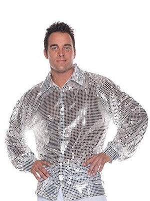 silver disco top