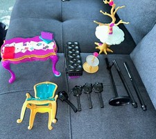 Monster High Doll Accessories Lot SOLD AS IS PRE-OWNED