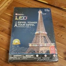 Cubic Fun Eiffel Tower Paris France 3d 