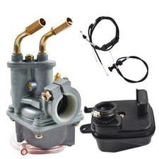 For Yamaha Y ZINGER PW 50 PW50 Carburetor Air Filter&Throttle Choke Cable Carb u