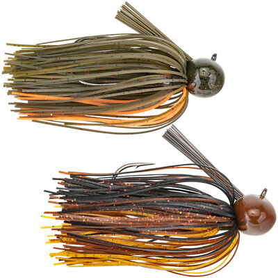Strike King Tour Grade Football Jig - Jighaken, Skirted Jig für Barsche und Co