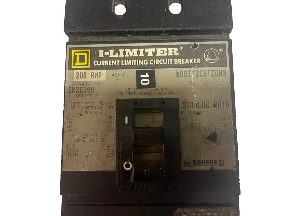 Square I-Limiter Ik 36200 Series - Image 2 of 4