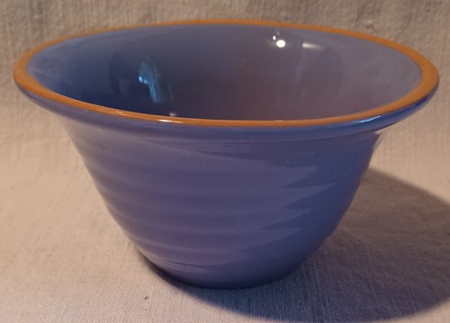 Pottery Barn Blue Ceramic Stoneware Bowl Small 6" Diameter 3 1/4"H Made in Italy - Picture 2 of 6