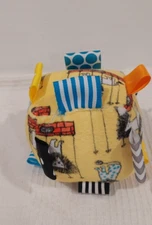 Cute Sensor Awakening Activity Cube Plush Baby Toy - 4"