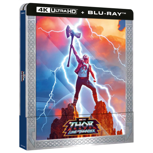 Blu-Ray 4K Uhd Thor: Love And Thunder (4K Ultra Hd+Blu-Ray Hd) (Steelbook) - Immagine 2