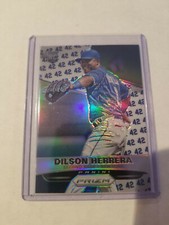 2015 Panini Prizm Dilson Herrera RC #188 Jackie Robinson Refractor 36/42 Mets