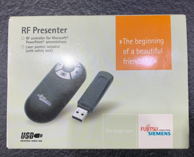 Fujitsu Simens RF Presenter f. Powerpoint Präsentationen inkl. Laser Pointer NEU