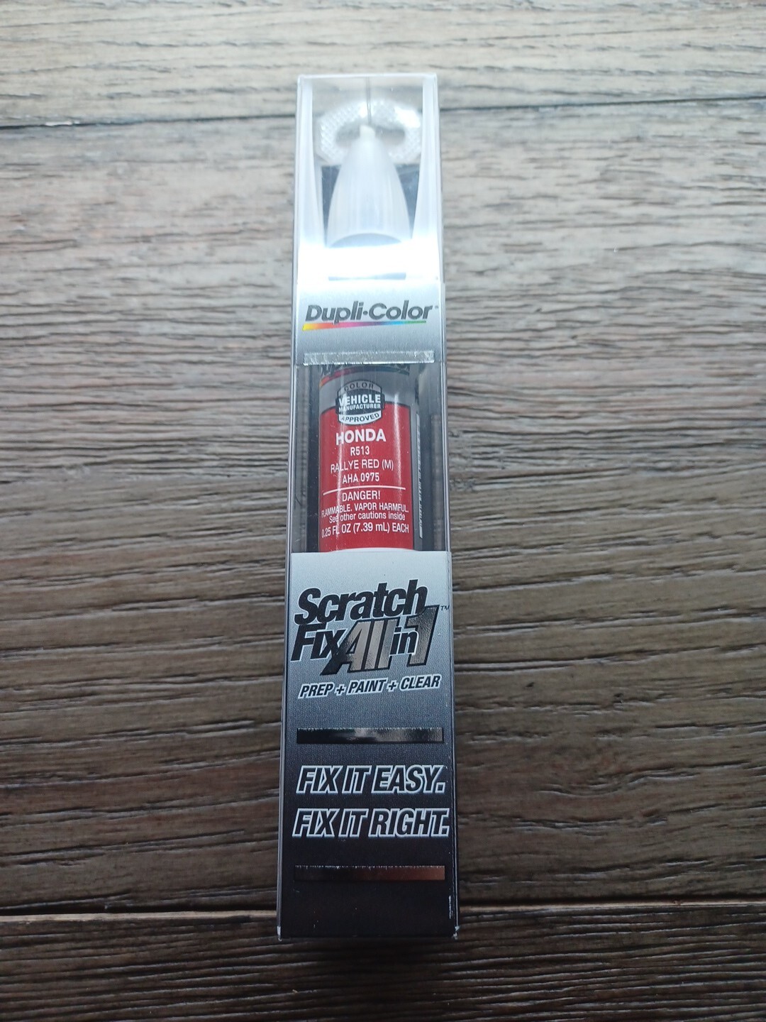 Duplicolor AHA0975 For Honda Code R513 Rallye Red Scratch Fix Touch Up